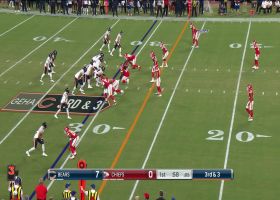 Tyler Scott navigates open space for 17-yard catch and run