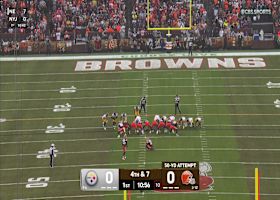 Andre Szmyt's 50-yard FG opens scoring in Steelers-Browns