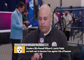 Steelers GM Omar Khan shares where teams stands at QB position