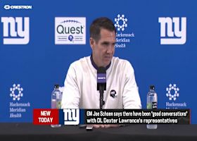 'The insiders' react to Giants GM Joe Schoen's update on DT Dexter Lawrence