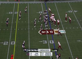 Demetric Felton rumbles down sideline for a 28-yard gain