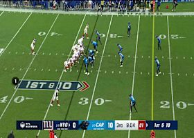 Tracy's 32-yard TD run gets Giants on the board vs. Panthers