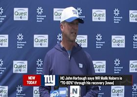 John Harbaugh provides Malik Nabers health update | 'The Insiders'