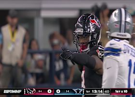 Stroud's 16-yard laser to Metchie gets Texans into Cowboys territory