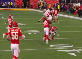 Kyle Juszczyk's epic hurdle ignites Las Vegas crowd during opening drive of 49ers-Chiefs