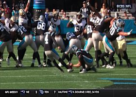 Eddy Piñeiro's 48-yard FG trims Saints' lead to 13-10 vs. Panthers