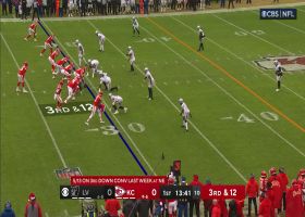 Adam Butler strip-sacks Mahomes on opening drive, but QB recovers for KC