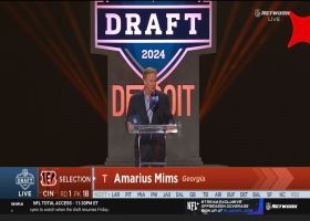 Bengals select Amarius Mims with No. 18 pick in 2024 draft