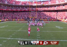 Matthew Wright's 25-yard FG opens scoring in Raiders-Chiefs on Black Friday