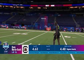 Francisco Mauigoa runs official 4.60-second 40-yard dash at 2025 combine