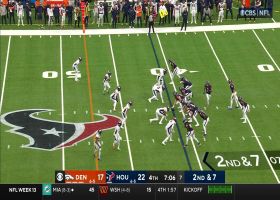 Collins' ninth catch of day gets him up to 191 receiving yards vs. Broncos