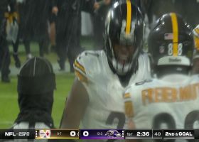 Najee Harris dives for 6-yard TD to give Steelers 6-0 lead