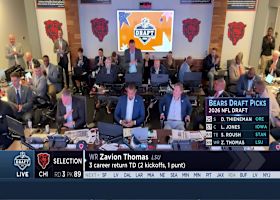 Bears select Zavion Thomas with No. 89 pick in 2026 draft