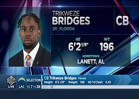 Chargers select Trikweze Bridges with No. 256 pick in 2025 draft