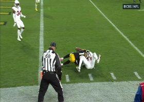 Trubisky's second TD pass of '23 goes to Diontae Johnson vs. Cards