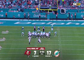 Chase McLaughlin trims Dolphins lead to 17-10 with 33-yard FG
