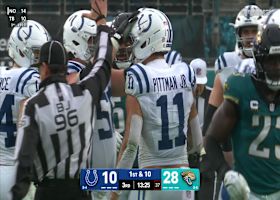 Leonard lofts 24-yard dime to Pittman Jr.