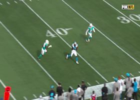 Bryce Young's 24-yard loft lands in Legette's mitts along the sideline