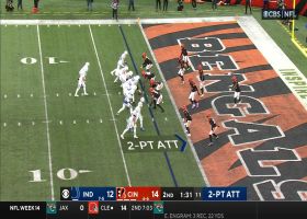 Gardner Minshew finds Michael Pittman for 2-pt conversion to tie game