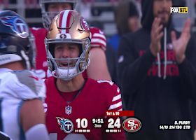Brock Purdy's 26-yard dash marks 49ers' longest run play of '25 so far
