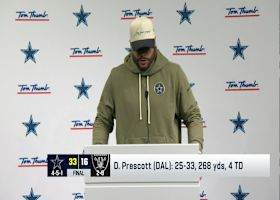 Dak Prescott reflects on 'hard' last 12 days after the sudden passing of teammate Marshawn Kneeland
