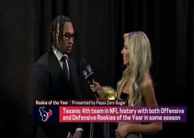 Taylor Bisciotti goes 1-on-1 C.J. Stroud and Will Anderson Jr. | 'Super Bowl Live'