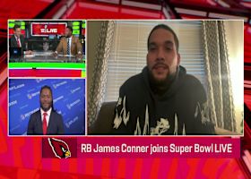 James Conner: 'I wanna do something special here' in Arizona | 'Super Bowl Live'