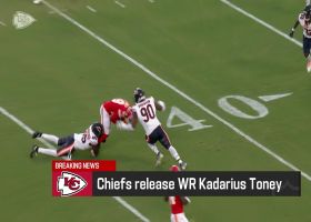 Pelissero: Chiefs release former first-round WR Kadarius Toney | 'Up to the Minute'