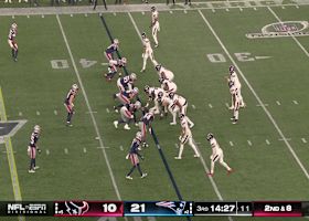 Stroud's back-shoulder throw finds Hutchinson for 23 yards