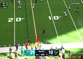 Texans convert fourth down on a 5-yard pass from Davis Mills