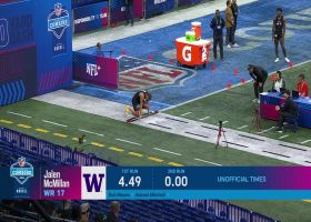 Jalen McMillan runs official 4.47-second 40-yard dash at 2024 combine