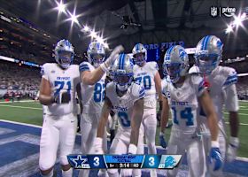 Jahmyr Gibbs' 11th rushing TD of 2025 extends Lions' lead to 9-3 vs. Cowboys