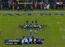 Havrisik's 36-yard FG ties Rams with Ravens at 0:07 mark in fourth quarter