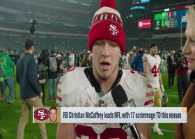 Christian McCaffrey on 49ers Week 13 win vs. Eagles