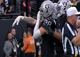 Maxx Crosby's second sack of Cam Ward boosts DE's total to 4.0 for 2025