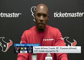 DeMeco Ryans praises Texans' defensive effort vs. Cowboys