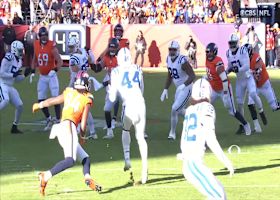 Zaire Franklin halts Broncos' momentum with quick INT