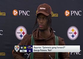 George Pickens says he's not optimistic for Steelers growth in future