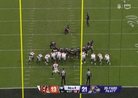 Justin Tucker's 25-yard FG puts Ravens back up by 11 points