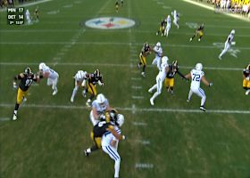 Alex Highsmith drives Jones to the turf on 10-yard sack