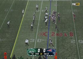 Solomon Thomas reads Pats' screen attempt for PBU