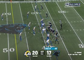 Can't-Miss Play: 52-yard gain! Young's deep strike to Coker gets Panthers inside the 10