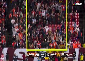 Jake Moody's 32-yard FG sends Broncos-Commanders 'SNF' to OT
