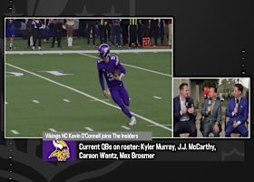 Vikings HC Kevin O'Connell joins 'The Insiders' to discuss Vikings' QB room at NFL Annual League Meeting