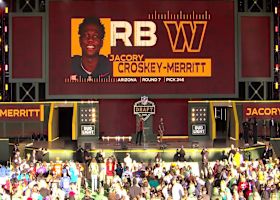 Commanders select Jacory Croskey-Merritt with No. 245 pick in 2025 draft