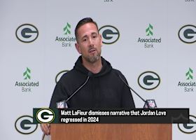 Packers HC LaFleur dismisses narrative that QB Jordan Love regressed in 2024 | 'The Insiders'