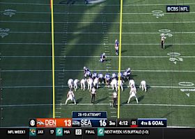 Jason Myers' 28-yard field goal boosts Seahawks' lead to 19-13 over Broncos