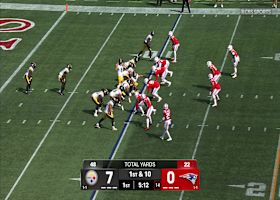 Joshua Farmer's TFL sets Steelers behind the chains