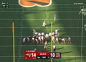 Borregales' FG extends Pats' lead before halftime