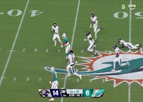 Tagovailoa-Waddle connection ends in Ravens territory for 24 yards